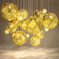 Etch Brass 32 Pendant
