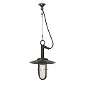 7523 Ship's Well Glass Pendant With Clear Glass