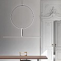 Arrangements Line Suspension Lamp With Small Rose Canopy