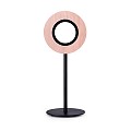 Lens Circular Table Lamp - Matt Black