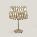Lola Medium Table Lamp - Matt Ivory