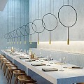 Revolta Suspension - T-3635S-M - With Acoustic Panel & White Canopy