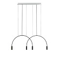 Volta Suspension - L73S.2D-M -  With Black Canopy