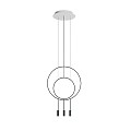 Revolta Suspension - R40S.1S1D-M - With Acoustic Panel & White Canopy