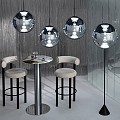 Globe Suspension Lamp