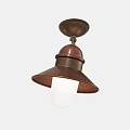 Borgo Small Outdoor Ceiling Lamp