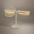 Omma 2 Leaves Table Lamp - Matt Ivory
