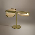 Omma 2 Leaves Table Lamp - Gold