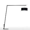 Angelica Floor Lamp - Black Structure
