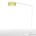 Angelica Outdoor Floor Lamp - White Structure
