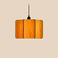 Kactos Suspension Lamp With Matte Black Canopy