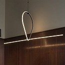 Arrangements Drop Down Suspension Lamp With Big Surface Rose Canopy