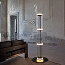 Noctambule 3 High Cylinders Cone Big Base Floor Lamp