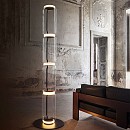 Noctambule 4 Low Cylinders Small Base Floor Lamp