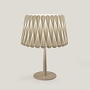 Lola Medium Table Lamp - Matt Ivory