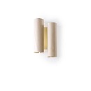 Black Note Duplet Wall - Gold