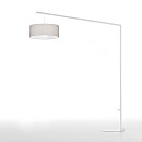 Angelica Floor Lamp - White Structure