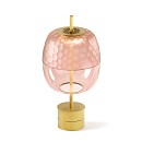 Adamas 23 Table Lamp - Pink Glass