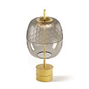 Adamas 23 Table Lamp - Smoke Grey Glass