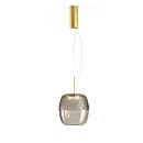 Adamas 23 Suspension Lamp - Smoke Grey Glass