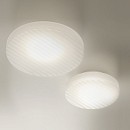 Côte 37cm Ceiling Lamp - Frosted White Glass