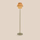 Hotel Floor Lamp - Gold Metal