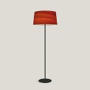 Zeta Extra Large Floor Lamp With Black Metal