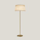 Zeta Extra Large Floor Lamp With Gold Metal