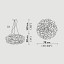 Clizia Pixel Large Suspension Lamp