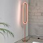 Lens Superoval Floor Lamp - Matt Ivory