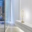 Lens Oval Table Lamp - Matt Black