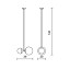Biba 140 CM Suspension Lamp