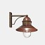Borgo Outdoor Wall Lamp - A