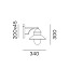 Borgo Outdoor Wall Lamp - A