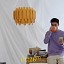 Maruja Suspension Lamp - Matt Nickel Canopy