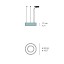 Saturnia Small Pendant