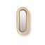 Lens Oval Wall Lamp - Gold