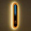 Lens Super Oval Wall Lamp - Matt Ivory
