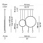 Revolta Suspension - L73S.1S1D-M - With White Canopy