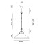 Cascina Suspension Lamp - B