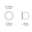 Alfi Ceiling Lamp - t-3740R