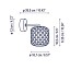 Nans A-01 Outdoor Wall Lamp