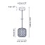 Nans S-16 Outdoor Suspension Lamp