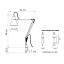 Original 1227 Lamp With Desk Clamp