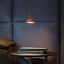 Cupolina Suspension - T-3934S With Terracotta Canopy