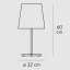 3247 TA Large Table Lamp