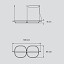 Omma 2 Leaves Suspension Lamp - Matt Black