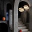 Omma 2 Leaves Suspension Lamp - Matt Black