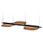 Omma 3 Leaves Suspension Lamp - Matt Black