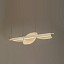 Omma 3 Leaves Suspension Lamp - Matt Ivory